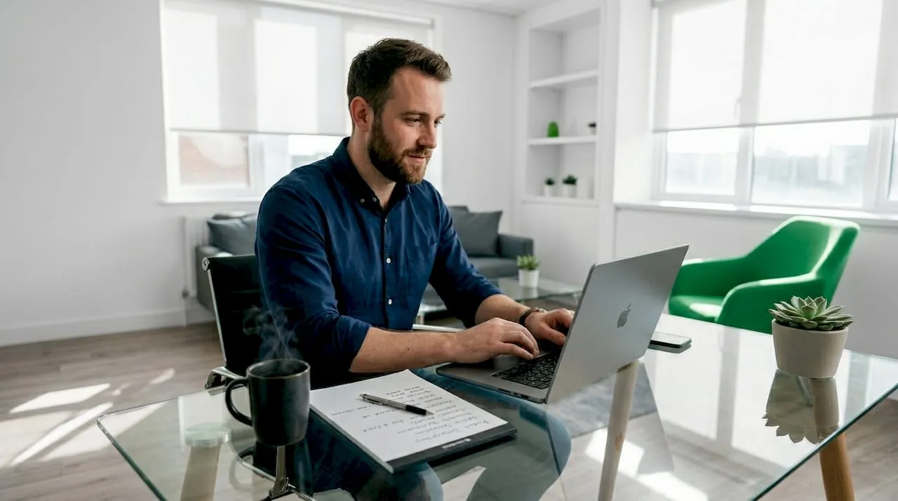 Ecommerce seller editing product listing