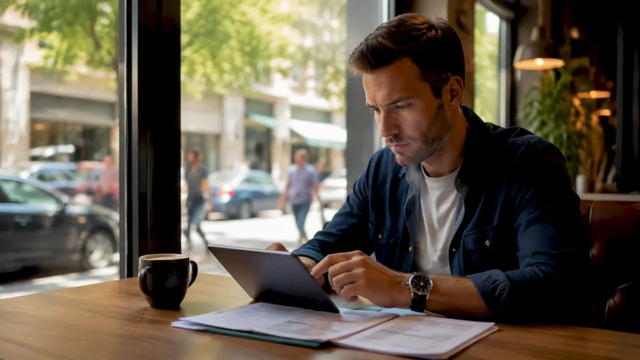 E-commerce manager reviewing product import data