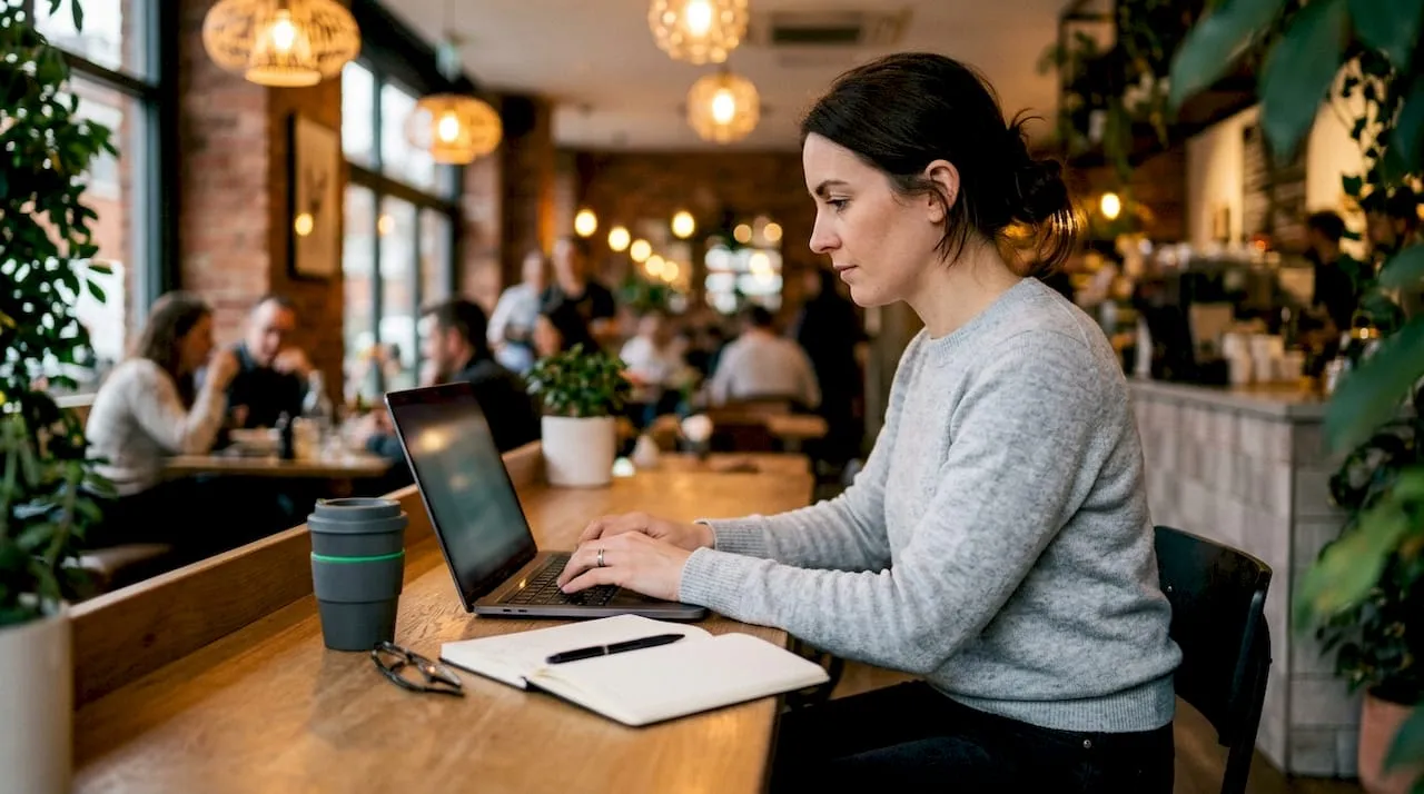 Ecommerce manager optimizing Shopify listing speed