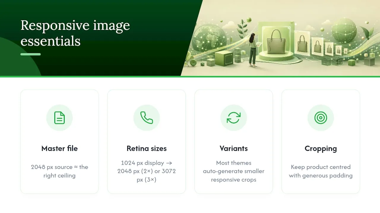 Responsive image variants for retina displays