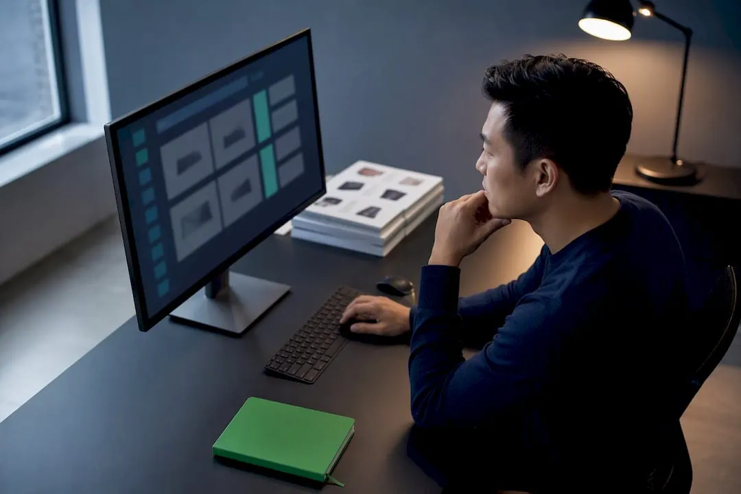 Operator reviewing supplier catalog import