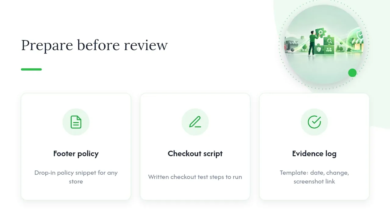A practical checklist and templates worth keeping on hand — overview diagram