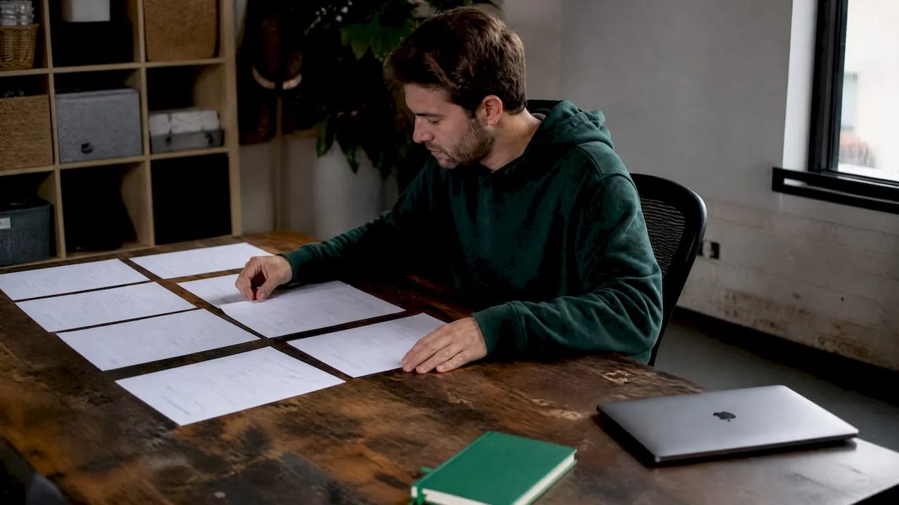 Merchant mapping Shopify product variants on paper