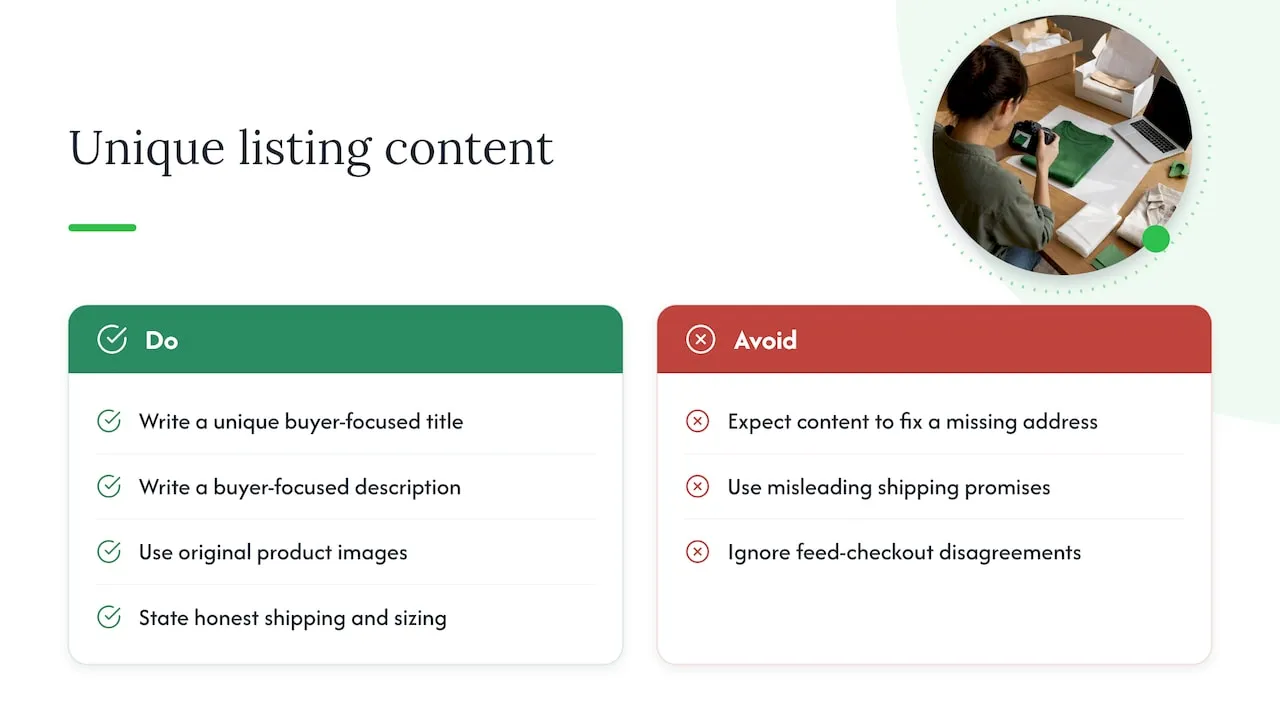 Perspective: why unique content is part of the fix — overview diagram