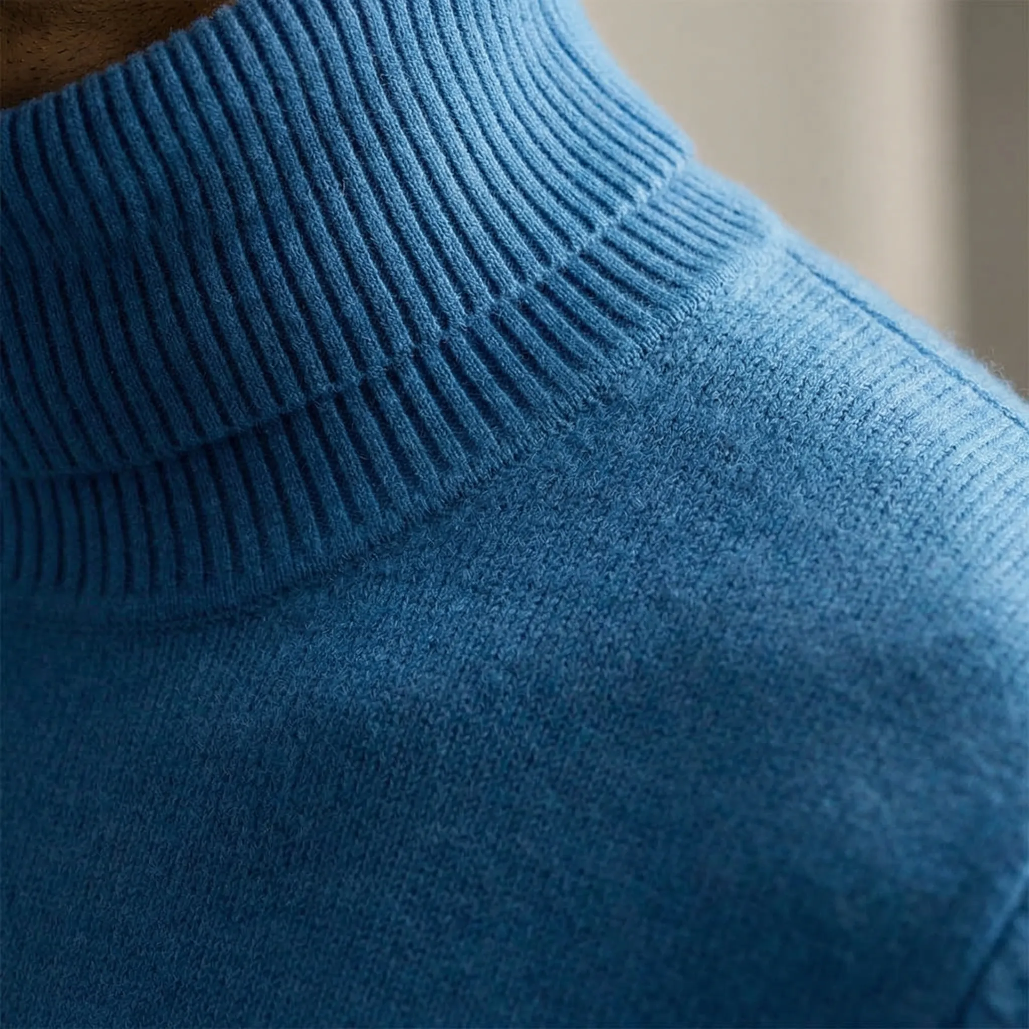Turtex | Fitted turtleneck long-sleeve top