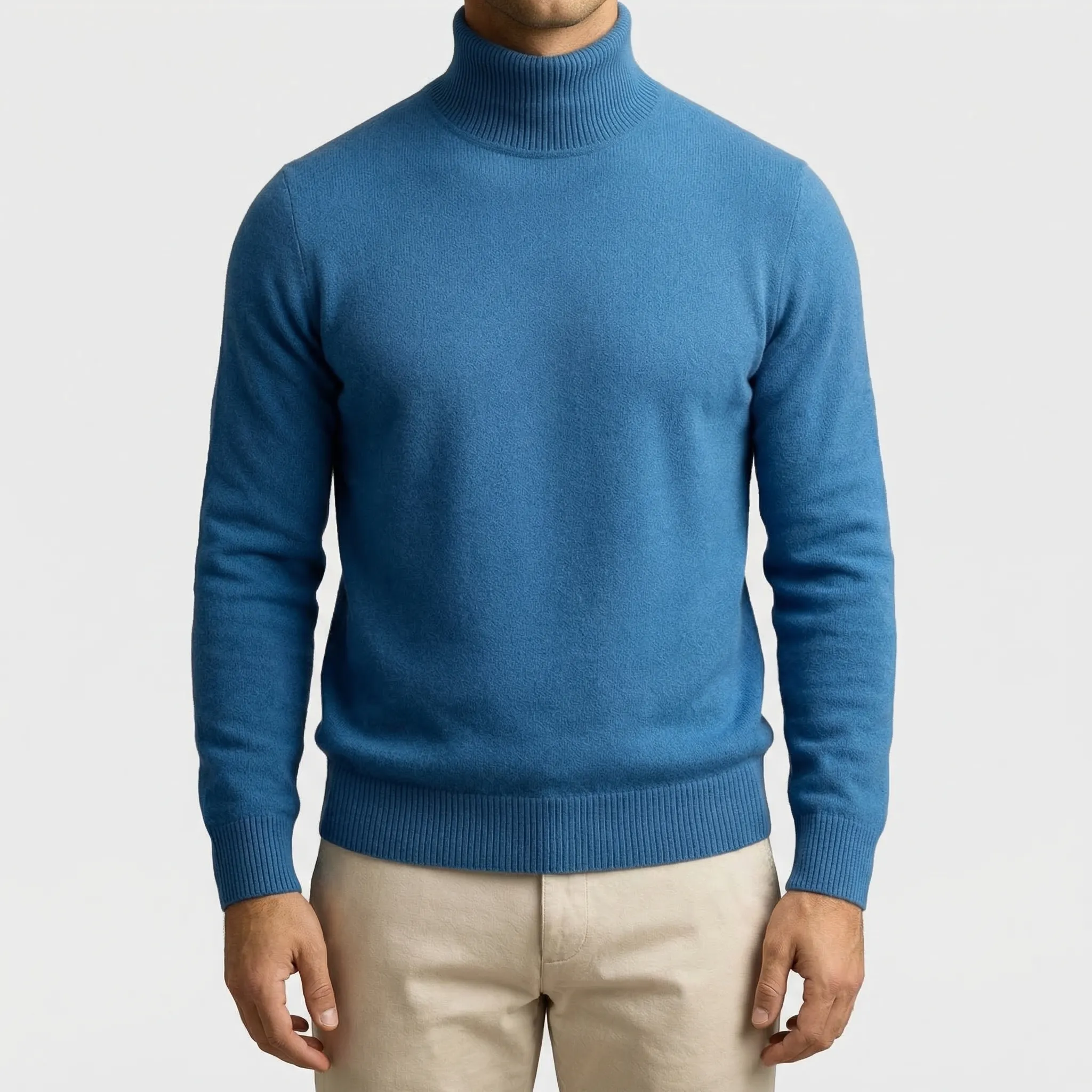 Turtex | Fitted turtleneck long-sleeve top